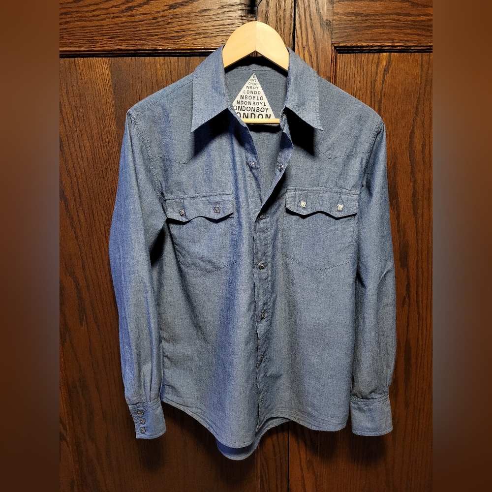 Boy London Chambray Button Down Shirt